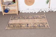 Decorative Rug, Southwestern Design, 2.5x3.7 ft Brown and Beige Rug