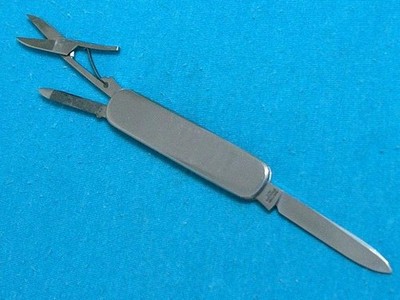 NM VINTAGE sample SOLINGEN GERMANY MINI GENTS LOBSTER PEN KNIFE KNIVES SCISSORS