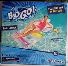 Bestway H2OGO Inflatable Pool Lounge with Backrest