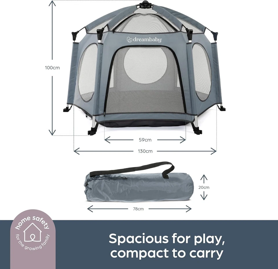 Adventure Pop Up Playpen Tent for Kids Indoor and Outdoor Portable Playard - Image 2 of 4