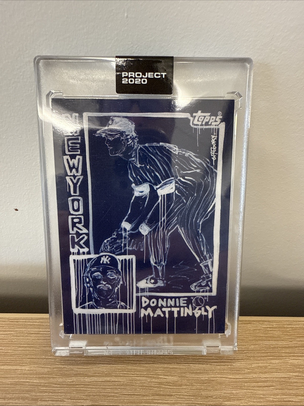Topps Project 2020 DON MATTINGLY - Art by Gregory Siff #69 /7,900