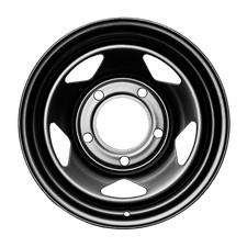 4 x KAHN 18" 1947 Steel Wheels Matt Black for Toyota Land Cruiser 70 2007+