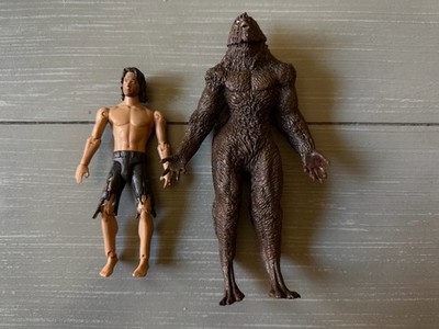 Van Helsing Monster Slayer the Wolfman Removable Wolf Skin Figure 2004 Jakks