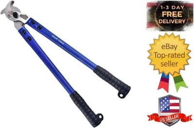 36'' Heavy Duty Cable Cutter for Copper & Aluminum - Ergonomic Handles