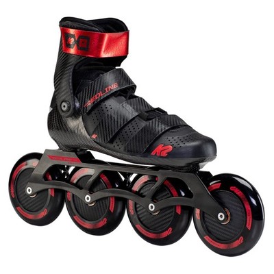 K2 Skate Redline 110 C Black/Red Inline Skates BLACK_RED 10