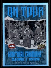 2024-25 Upper Deck Series 2 Hockey On Tour #OT-1 Cole Caufield Nick Suzuki
