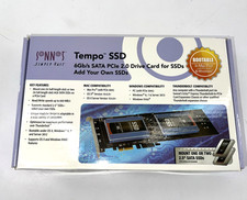 Sonnet Tempo SSD Pro Plus PCIe Card Adapter with eSATA 6Gbps FACTORY SEALED