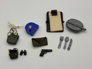 60年代　GIJOE GIジョー 無線機　背嚢　手榴弾 ガーランドライフルなど Gift Sets Dreadnok Ground Assault (G.I. Joe, A Real American Hero