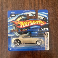 2006 HOT WHEELS FIRST EDITIONS REALISTIX 14/20 BULLY GOAT GOLD SHORT CARD NIP