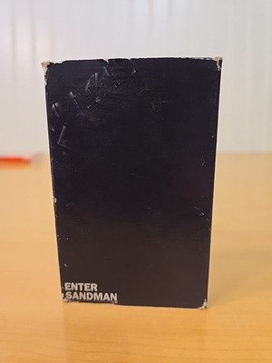 1991 Metallica Enter Sandman CASSETTE TAPE Single Stone Cold Crazy Tested