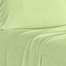 Jersey Knit Sheet Set, Sage, Twin, XL