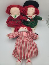 Vtg Madeline Rag Doll ~1990 / 1994 Eden ~ Blu...