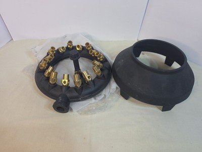 16 Tip Jet Burners -Iron Lid - Natural Gas - 128,000 BTU- Commercial Wok Range