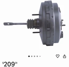 Power Brake Booster PEP BOYS 53-3102 Reman