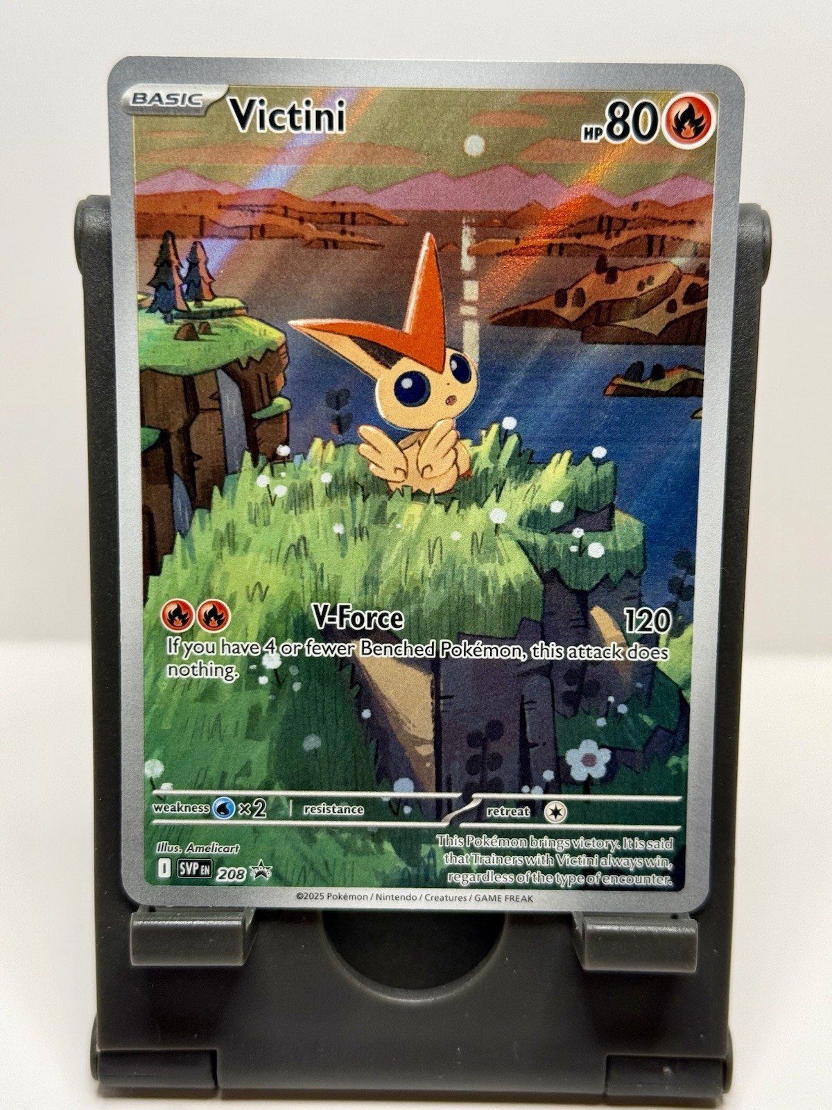 Victini #208 Holo Promo | Scarlet & Violet Black Star Promo | Pokémon TCG | NM