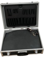 Lockable Aluminium Tool Box with Organiser Compartments
