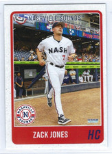2025 Nashville Sounds (Triple A-Milwaukee Brewers) Zack Jones