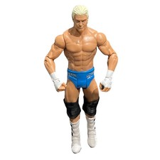 WWE WWF Dolph Ziggler Mattel Action Figure with Blue Tights 2011 Wrestler 7”