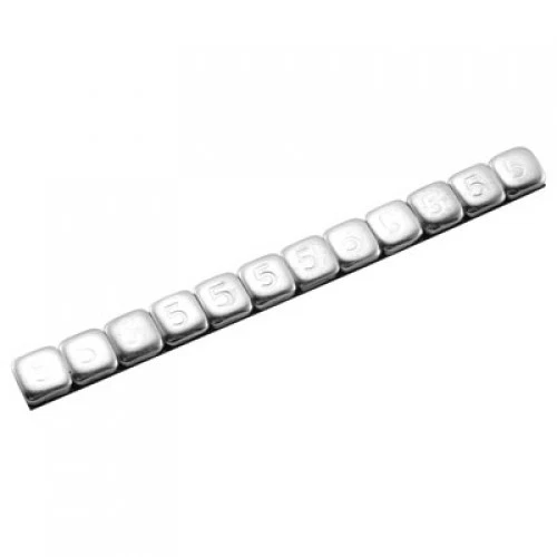 K & L Steel Wheel Weights 5 Gram Chrome 32-3499