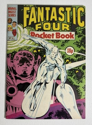 Fantastic Four Marvel Digest Series Pocket Book #14 (1981) - Kirby Black-&-White