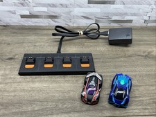 Anki Overdrive Car Bundle 2 Cars and 4 Port Charger Hub Base -WORKS
