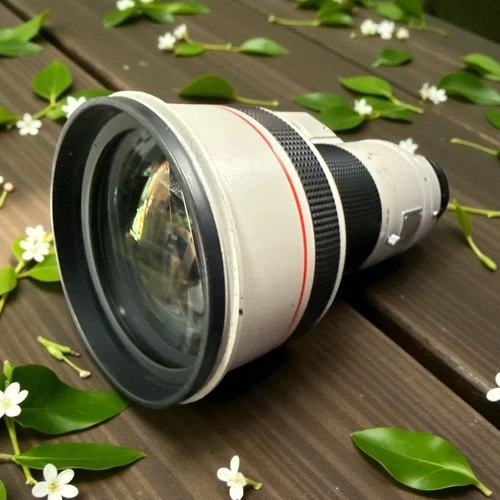 Canon FD 300mm f 1:2.8 l lens used, very good condition, case, no hood or cap