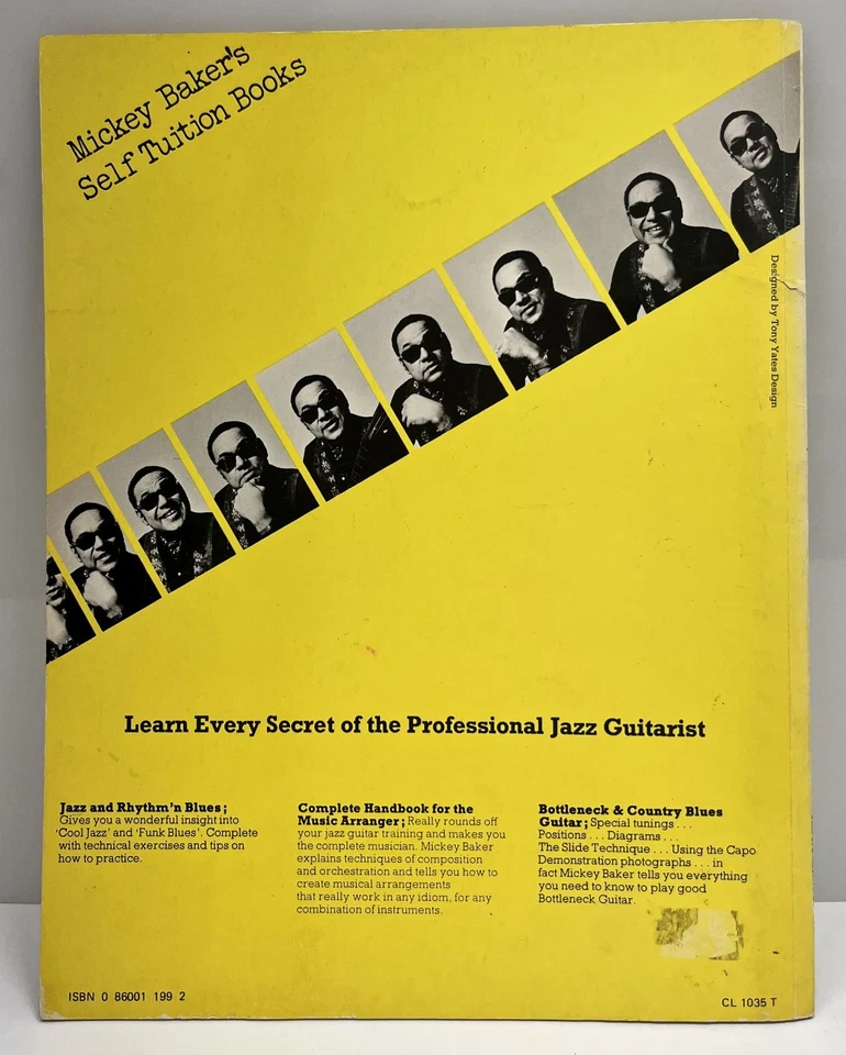 Mickey Baker's Play Professional Guitar Book - Rare — 第 2/4 张图片