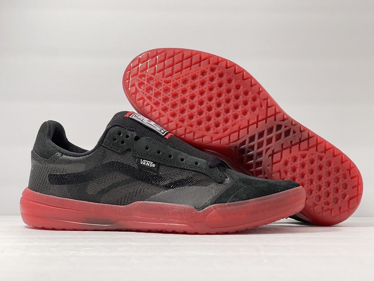 VANS EVDNT Ultimate Waffle Black/ Red Sz 8-12 VN0A5DY7458  display picture 1