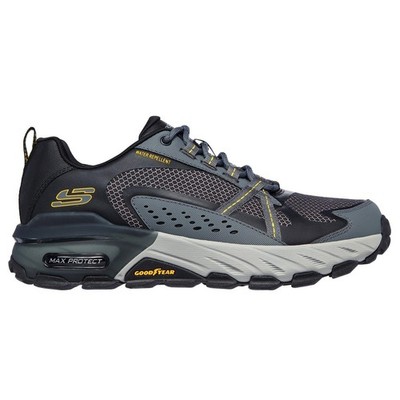 Skechers Max Protect Herren MEMORY FOAM Freizeit Alltag Sneaker Turnschuhe Schwarz