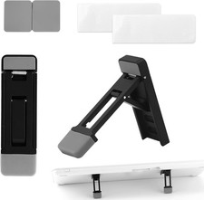 2pcs Foldable Keyboard Riser Stand for Desk, Adjustable Tilt  Portable Mini Lap