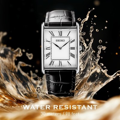 Seiko Essentials White Men's Watch - SWR049 for sale online | eBay