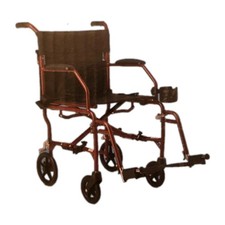 Medline Ultra Lightweight Transport Wheelchair