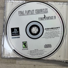 Final Fantasy Chronicles PS1 PlayStation Chrono Trigger FF IV CIB 2 Disc Manual