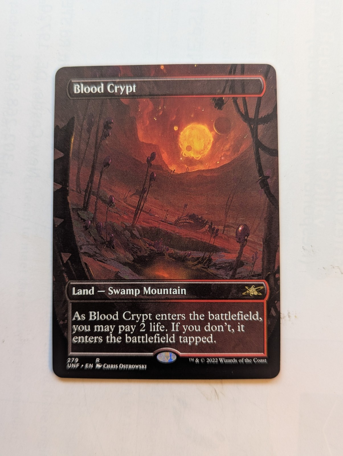 Blood Crypt (Borderless) Unfinity Regular