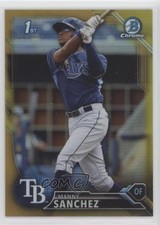 2016 Bowman Chrome Prospects Gold Refractor 26/50 Manny Sanchez #BCP28 0jf4