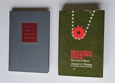 Lot Of 2 Mechanical Engineering Books, Dynamic Analysis Of Machines, Mechanical.