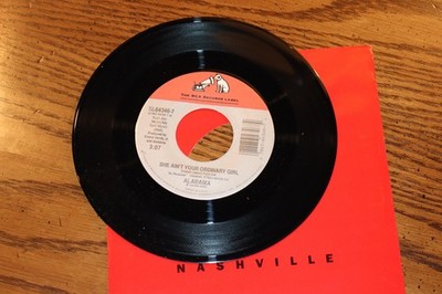 NEW VINYL 45 ALABAMA SHE AINT YOUR ORDINARY GIRL B/W HEARTBREAK  NEW UNPLAYED