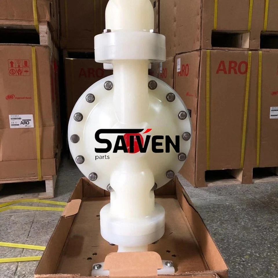 ARO PD20P-FPS-PTT Air Operated Diaphragm Pump 2" Non-Metallic/ FedEx shipping - Image 4 of 4