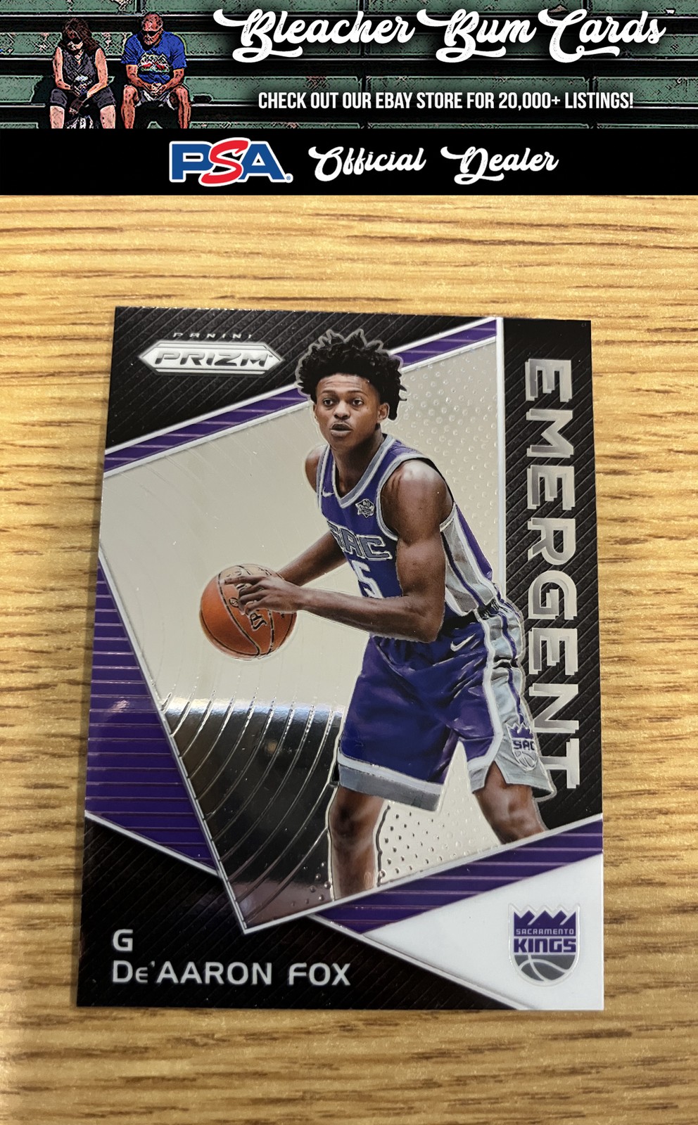 2017-18 Panini Prizm EM-DEA De'Aaron Fox