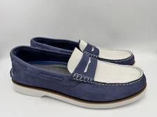 Sperry Top-Sider Authentic Original Penny Men’s Boat Shoes Blue Multi Size 13 M