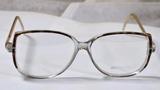 Europa Eyewear Frames Unisex Connie 379 52-16 140 Clear/BRN TORT Demo VTG