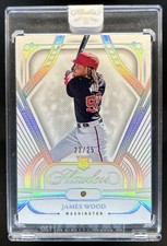 2024 Panini Flawless James Wood Diamond RC #/25 Nationals Rookie