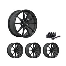 5x114.3 Set Of 4 17 Rims Black Alloy Wheel Fits 2005-25 Ford Mustang Oe2w Rtx