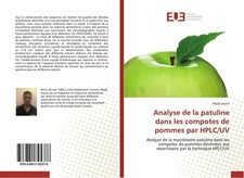 Analyse de la patuline dans les compotes de pommes par HPLC/UV Wajdi Jouini
