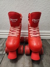 Infinity Roller Skates Cherry Cruise Girls Red Adjustable Med Sz Small 4 Roller