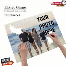 1000 Piece Custom Photo Jigsaw Puzzle Personalized Gift for Puzzle Lovers