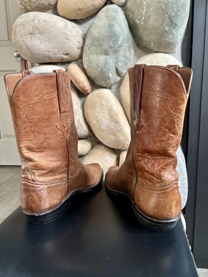 Botas Western Lucchese Roper 7D De Colección Excelente Estado Flexible  Foto 3 de 4