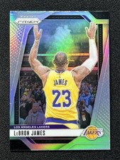 2024-25 Panini Prizm Basketball LeBron James #130 Silver Prizm Lakers &09181