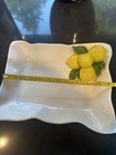 Vintage Lemon Ceramic Serving Tray. Numbered Made In Italy — photo 3
