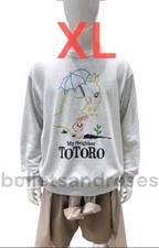 Exclusive XL   Uniqlo GHIBLI My Neighbour TOTORO Sweatshirt Pullover Light Gray